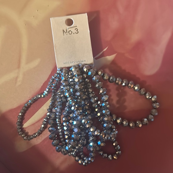 No.3 Other - Brand new silver bead bracelets